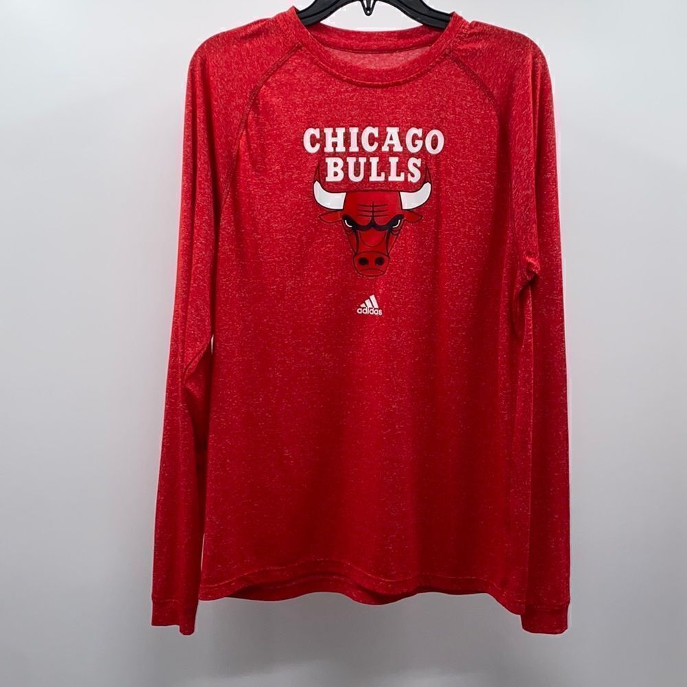 Chicago Bulls Long Sleeve Shirt Men’s Size Small